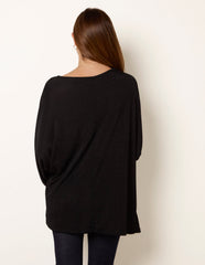 Buckle Metallic Top