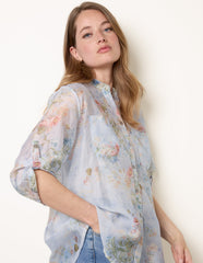 Sheer Floral Shirt