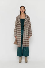HOUNDSTOOTH COAT