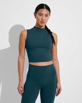 Rays Sleeveless Top - Deep End