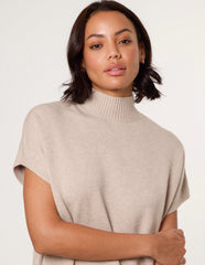 Oversized Sleeveless Jumper