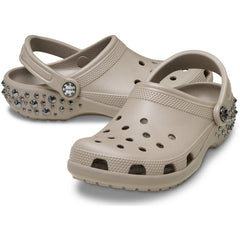 Classic Studded Clog - Taupe