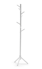 Habitat Coat Tree Stand - White | Modern Hallway Clothes Hanger Storage Rack