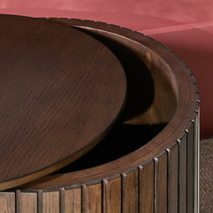 Engel Nest of Coffee Table - Walnut | Space-Saving Living Room Furniture