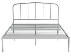 Freja Small Double Metal Bed Frame - Silver ( B Grade 35323 )
