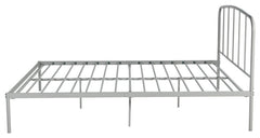 Freja Small Double Metal Bed Frame - Silver ( B Grade 35323 )
