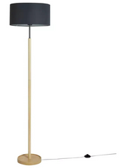 Gloss Stick Floor Lamp - Grey