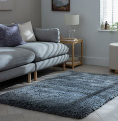Habitat Airmaster Shaggy Zinc Rug 160X230
