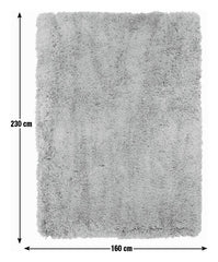 Habitat Airmaster Shaggy Zinc Rug 160X230