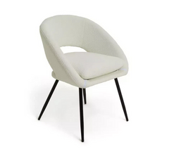 Habitat Hermione Boucle Chair - Cream