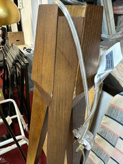 Habitat Tripod Floor Lamp Base - Walnut Stain (S)