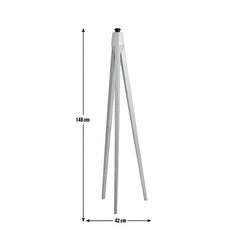 Habitat Tripod Wooden Floor Lamp Base ONLY - Ash