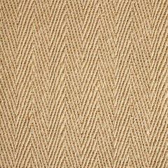 Herringbone Neutral Boarder Jute Rug - 230x160cm
