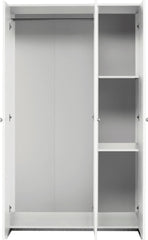 Home Seville 3 Door Wardrobe - White ( B Grade )