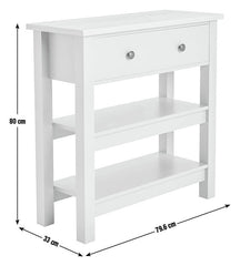 Home Winchester 1 Drawer Console Table - Green