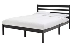 Kaycie Double Wooden Bed Frame - Black ( B Grade 38311 - 38312 )