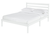 Kaycie Double Wooden Bed Frame - White ( B Grade 24071 -24077 )