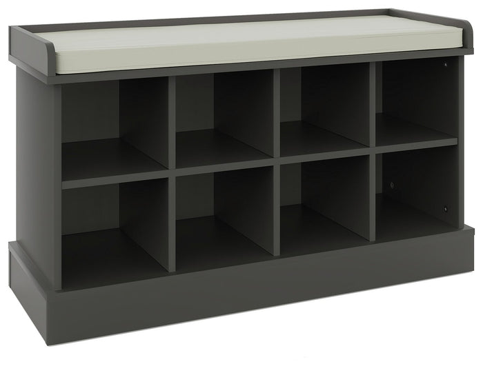 Kempton Shoe Bench - Grey