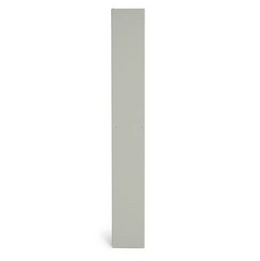 Malibu Narrow Wood Effect Bookcase - Grey