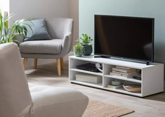 Malibu Wide TV Unit - White