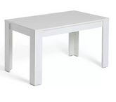 Miami Gloss 4 Seater Dining Table - White | White Modern Kitchen Dining Table