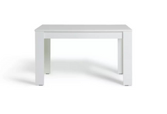 Miami Gloss 4 Seater Dining Table - White | White Modern Kitchen Dining Table