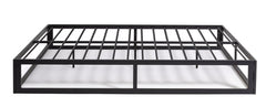 Platform Small Double Metal Bed Frame - Black