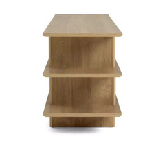 Raymond TV Unit Oak | Modern Entertainment Stand Living Room TV Media Storage