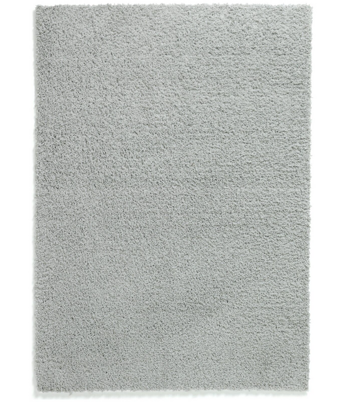 Habitat Recycled Cosy Plain Shaggy Rug - 160x230cm - Grey