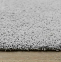 Habitat Recycled Cosy Plain Shaggy Rug - 160x230cm - Grey