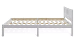 Ronnie Small Double Bed Frame - White