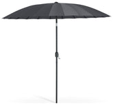Shanghai 2.7m Garden Parasol - Grey