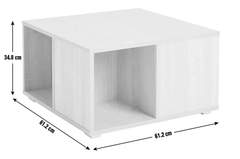 Squares Coffee Table - White