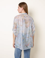 Sheer Floral Shirt