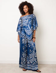 Scarf Print Trouser Set
