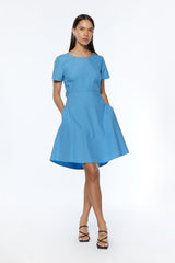 OPEN BACK MIDI DRESS