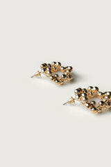 GOLD CIRCULAR EARRINGS