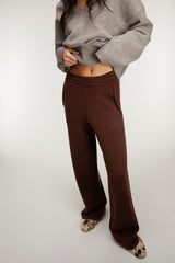 ELASTIC WAIST  KNIT PANT