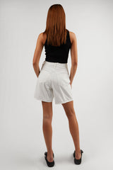 ECRU LIGHTWEIGHT JEAN SHORT