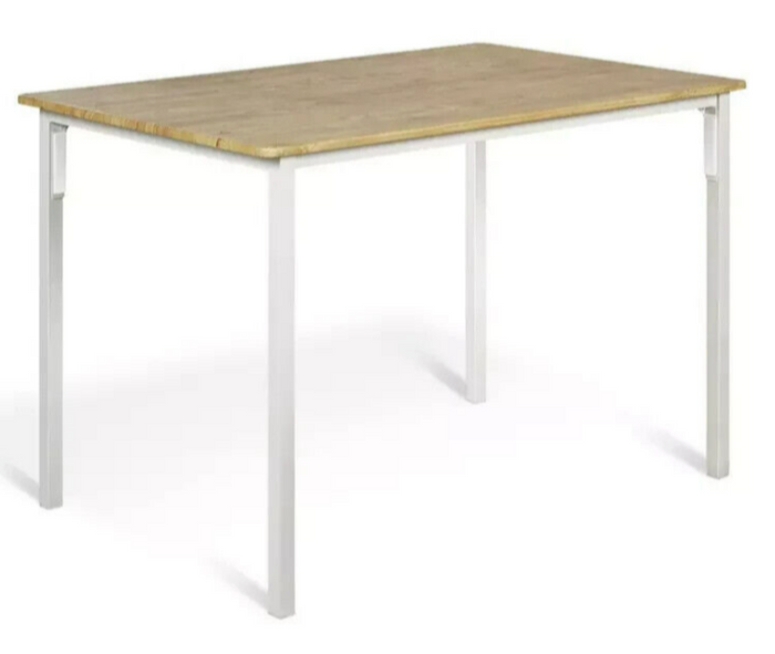 Bolitzo 4 Seater Dining Table - White