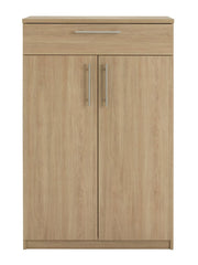 Brisbane 2 Door Shoe Storage Cabinet - Oak ( B Grade 29141 - 29140 )