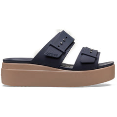 Brooklyn Buckle LowWdg - Deep Navy