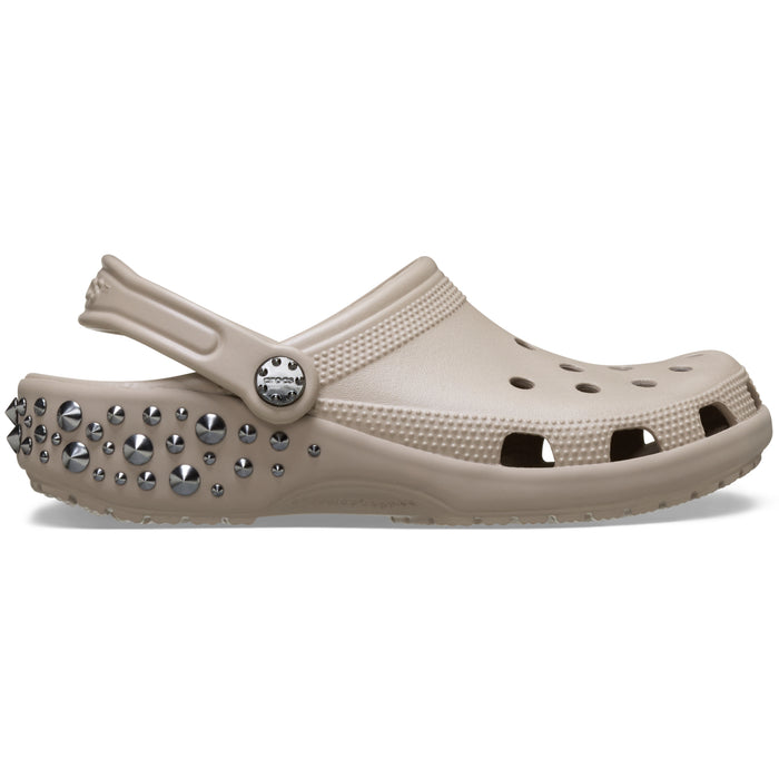 Classic Studded Clog - Taupe