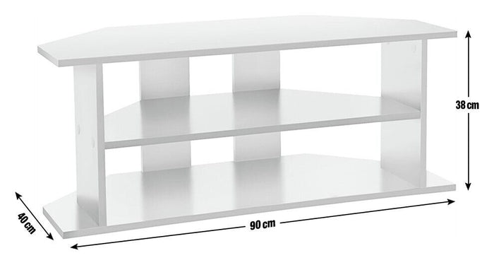 Corner TV Unit - Oak
