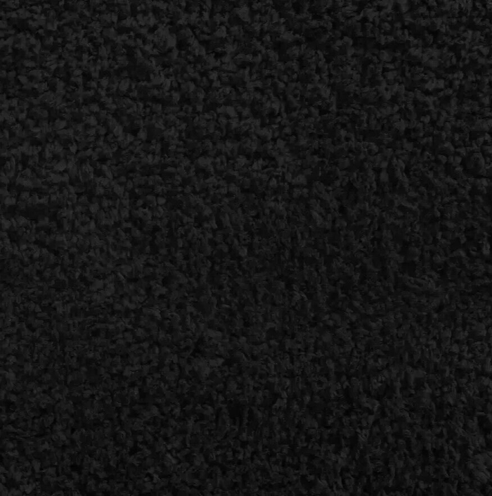 Habitat Cosy Black Shaggy Rug - 230x160cm | Soft Large Living Room Floor Carpet