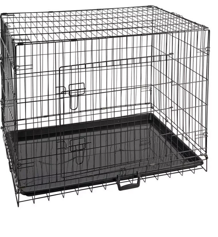 Double Door XXL Pet Cage H94xW137xD86cm ( B Grade )