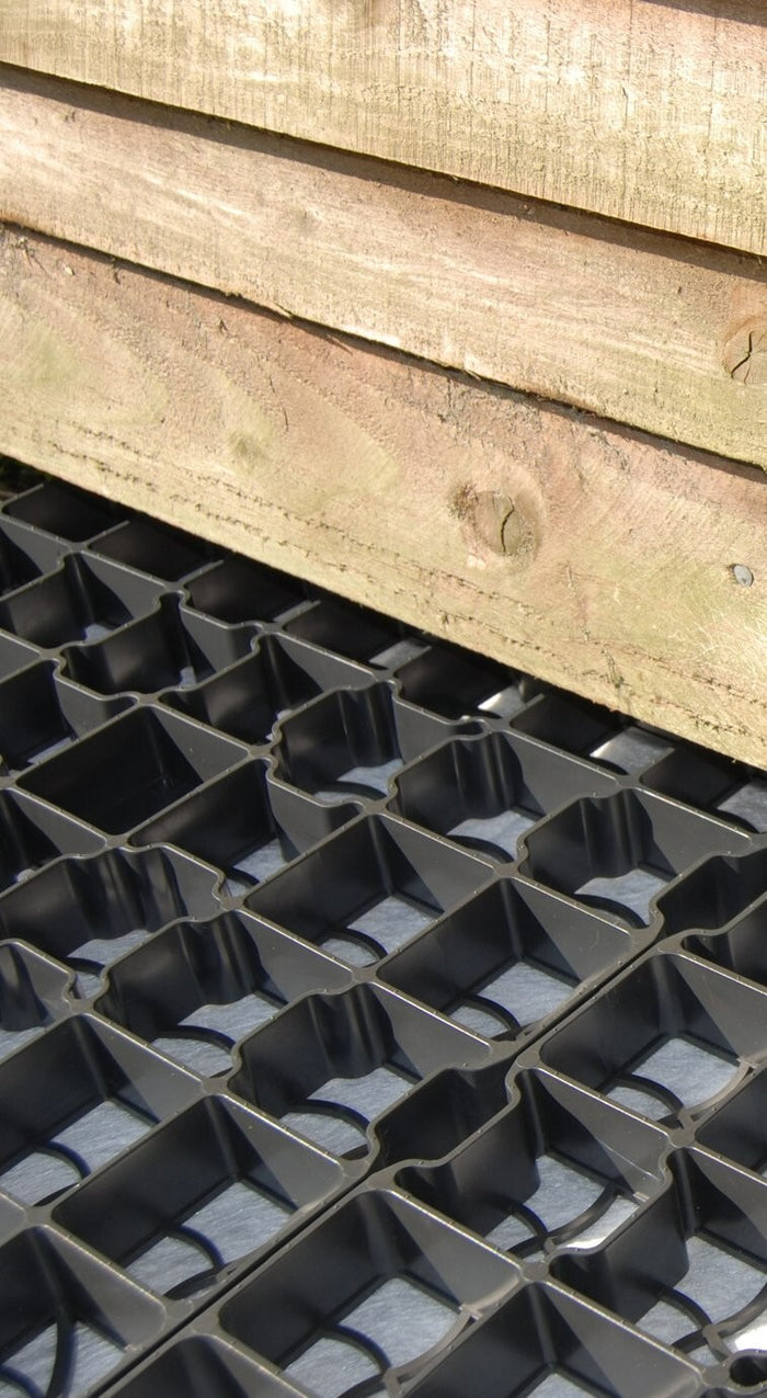 Ecobase Fastfit Plastic Base Kit Shed - 6x4ft