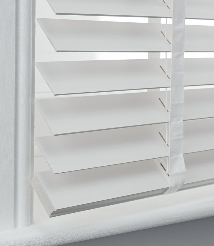 Elliott 50mm Wooden Tape Venetian Blind - White