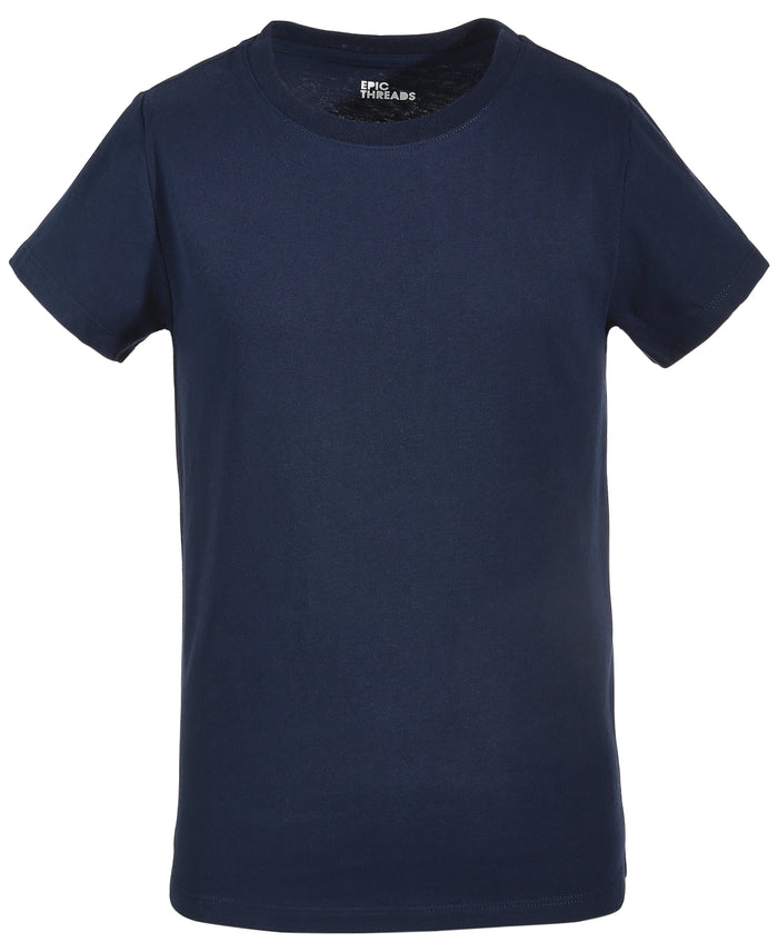 Epic Threads Girls Basic T-Shirt - Navy Nautical