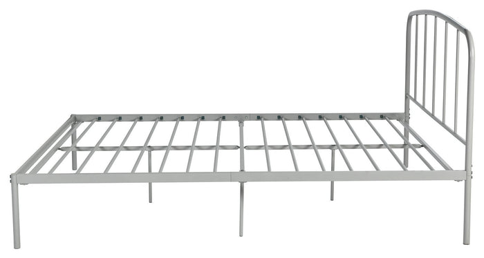 Freja Small Double Metal Bed Frame - Silver ( B Grade 35323 )